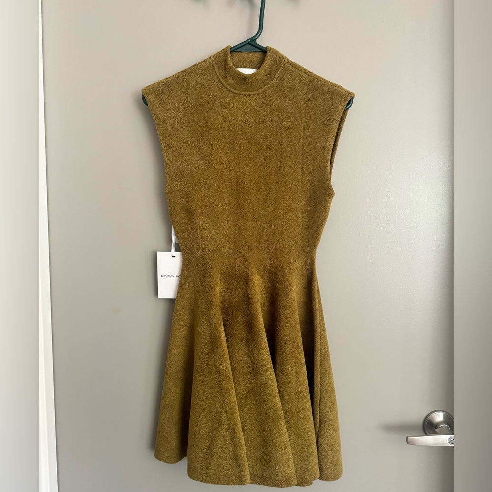 Brand New Never Been Worn Ronny Kobo Mini Dress | Size XS | Color : Moss